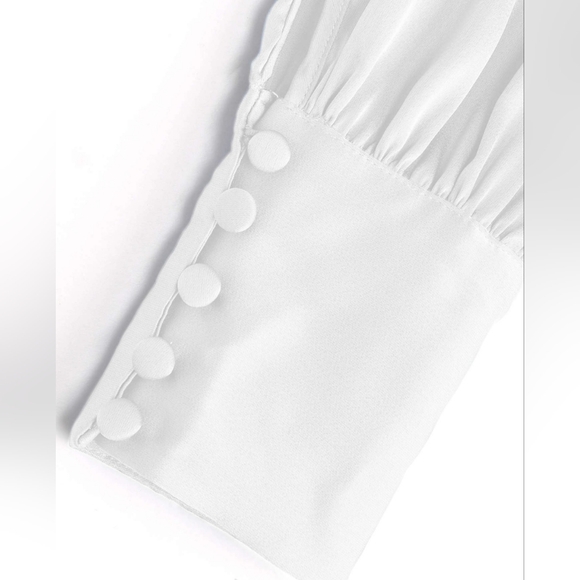 Cider Satin Faux Button Down Slip Maxi Dress - Picture 9 of 13